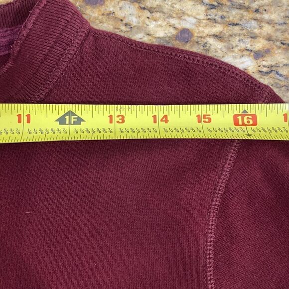 ❤️Last Chance Abercrombie & Fitch 100% cotton Maroon Henley Shirt size XL - Picture 8 of 10